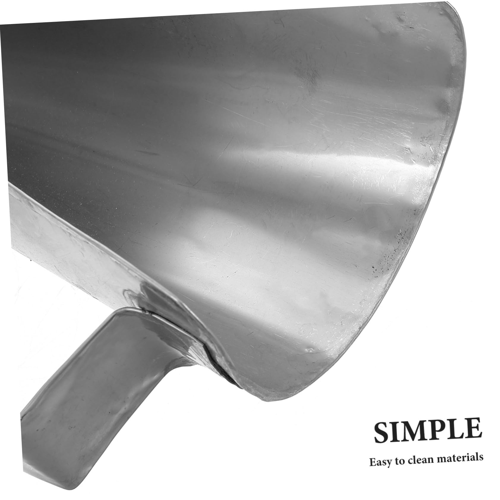 Gatuida Imbuto Alimentare in Metallo per Inscatolamento a Bocca Larga, Imbuto di Riempimento per Sacchetti di Snack con Manico Ergonomico Antiscivolo, Utensile Cucina per Artigli di Pollo