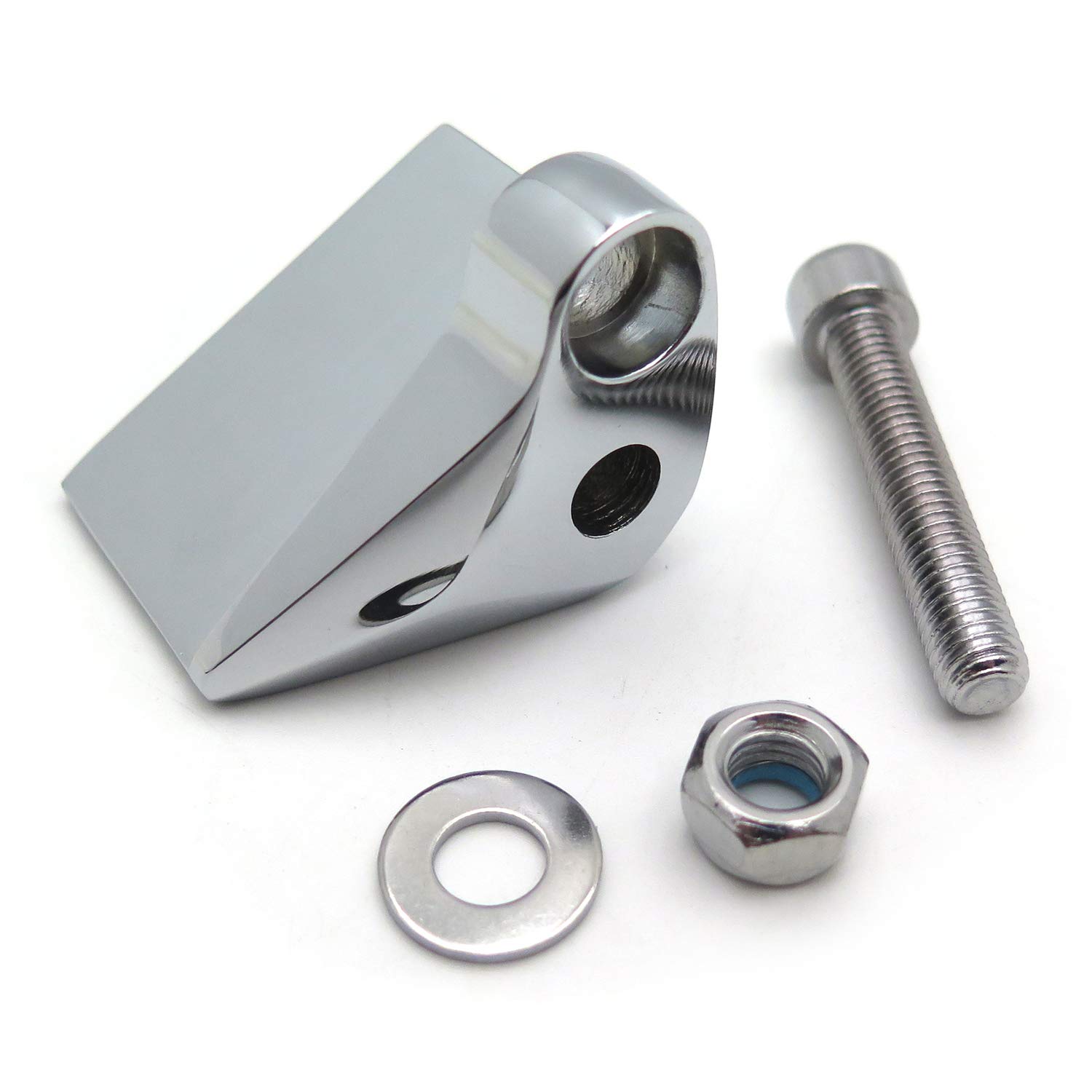 SMT-Chrome Right Mirror Adapter Compatible With H-D Touring Electra Glide Ultra V-Rod Night Rod [B00RY9X6S8]