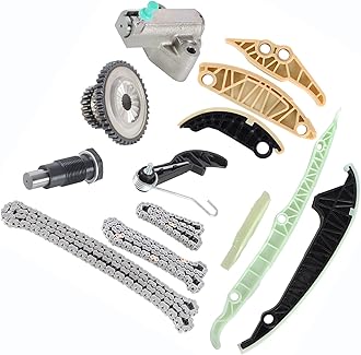 13 PCS Timing Chain Kit Replacement for CC Golf Passat Sharan Replacement for A3 TT Replacement for Seat Alhambra Replacement for Skoda Octavia 06H-109-467-N