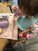 Vista 5 de PandaEar Baby Toddler Fork and Spoon Utensil Set, 6 Pack Silicone Stainless Steel Silverware Spoon Fork for Babies Toddler, BPA Free with Silicone