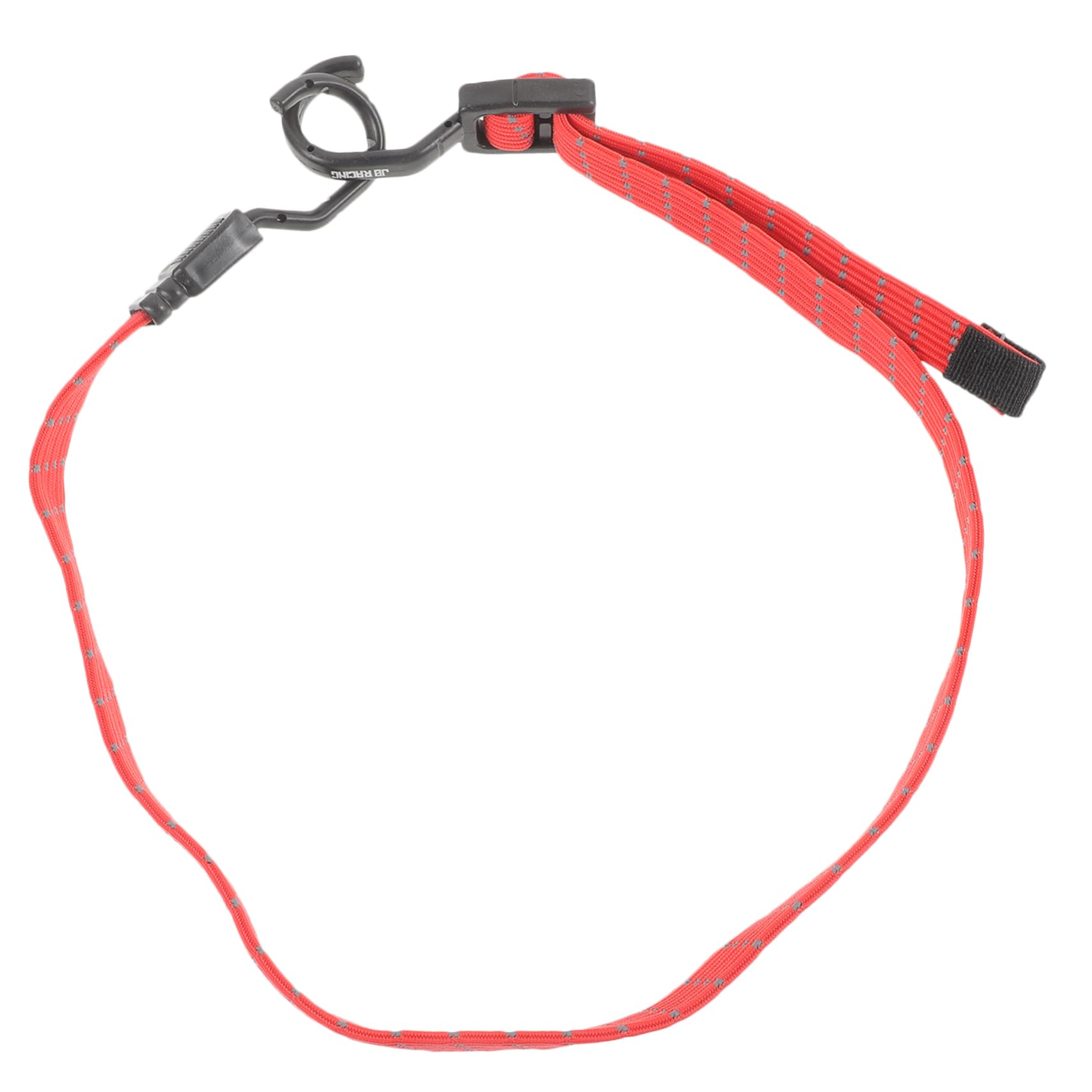ifundom 5 Pezzi Corda Elastica Elastica Cravatta Campeggio All'aperto Clip Per Cordino Elastico Cinghie Bungee Corde Cinghie Elastiche Con Ganci Pesante Polipropilene Rosso