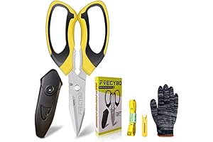 Scissors Heavy Duty 8'': Any Sharp Scissors for Any Cutting Task