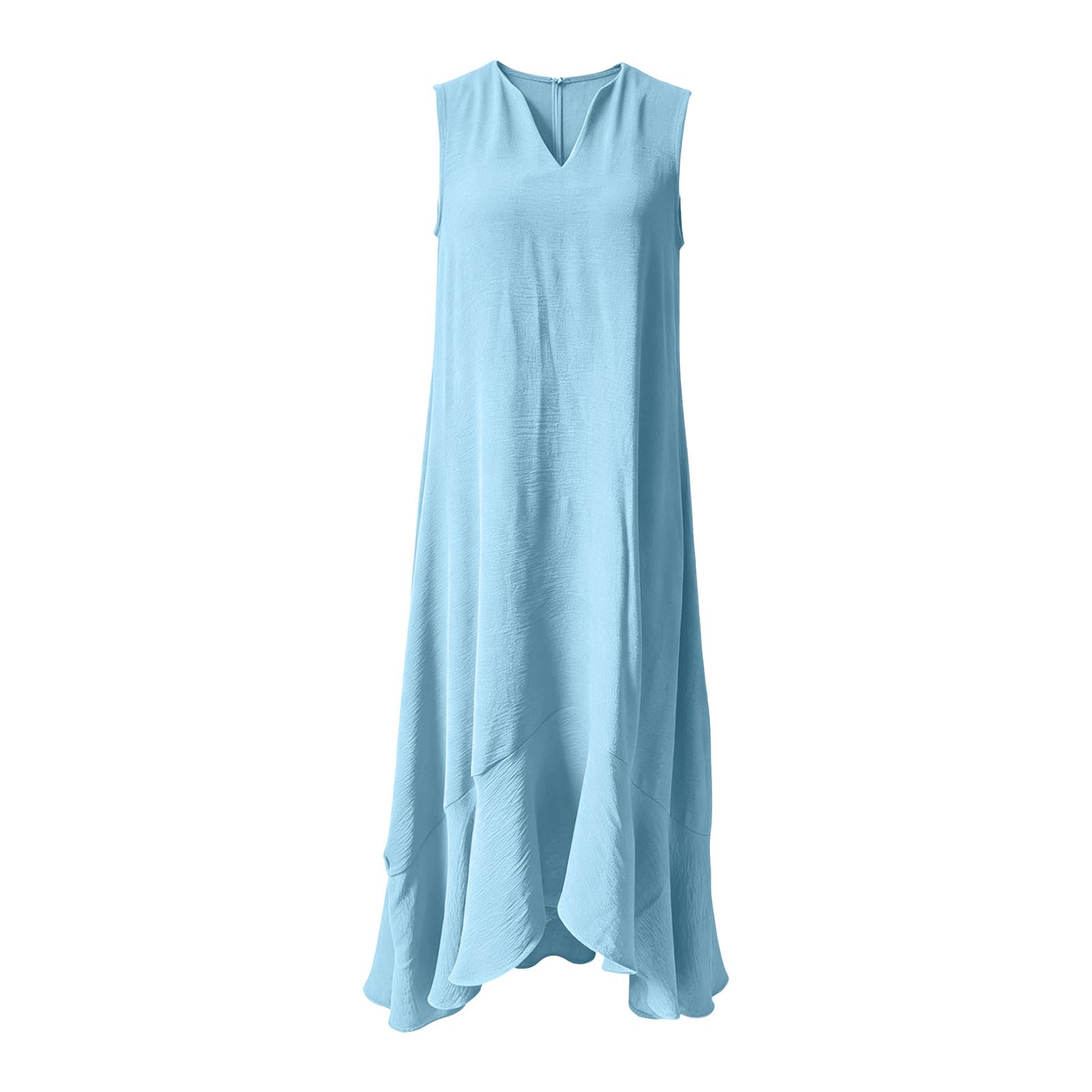 Abiti Donna Estivi Eleganti Elegante e Raffinato Abito Estivo Casual da Donna, Adatto per Feste, spiagge, Matrimoni e Banchetti. Vestito Bianco Elegante
