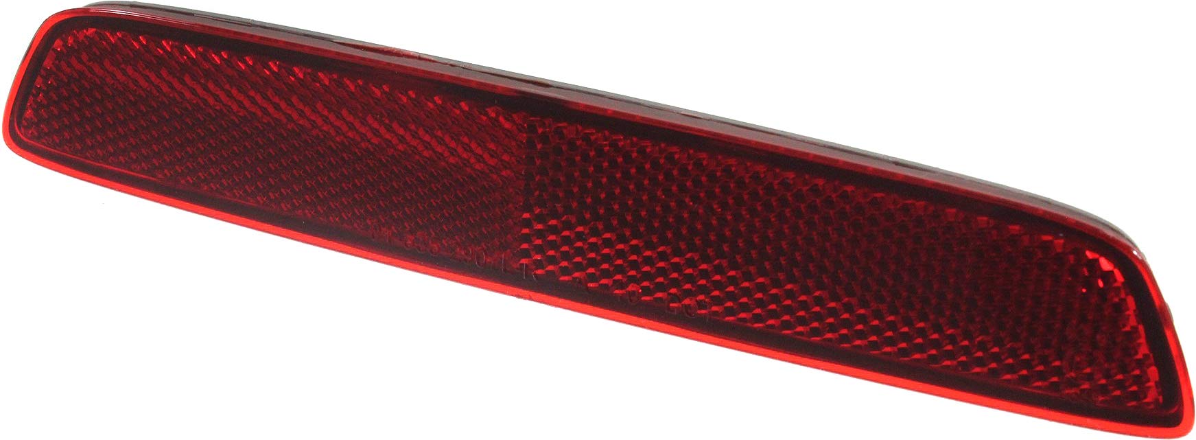 Garage-Pro Bumper Reflector Compatible with 2010-2015 GMC Terrain, Fits 2013-2016 Chevrolet Trax Rear, Driver Side