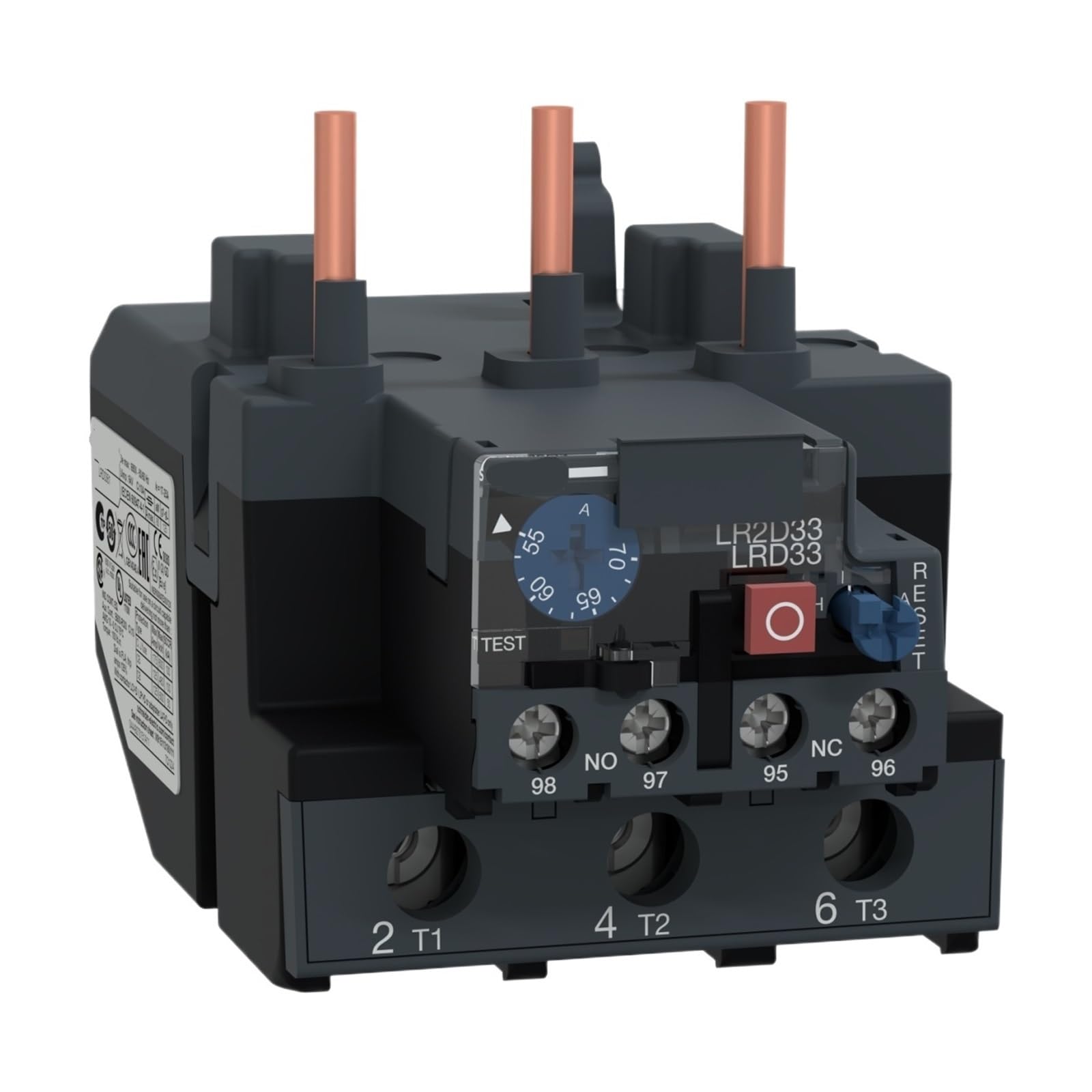 CJKXPZMH LR2D3363 LRD33 LRD3363 overload relays - 63...80 A - class 10A