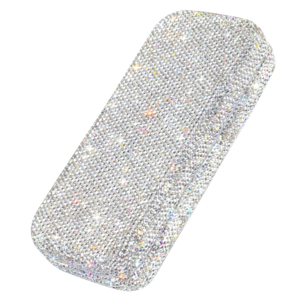 OUNONA 4 Szt. Samochodowe Etui Na Okulary Podróżne Etui Na Okulary Rhinestone Uchwyt Na Okulary