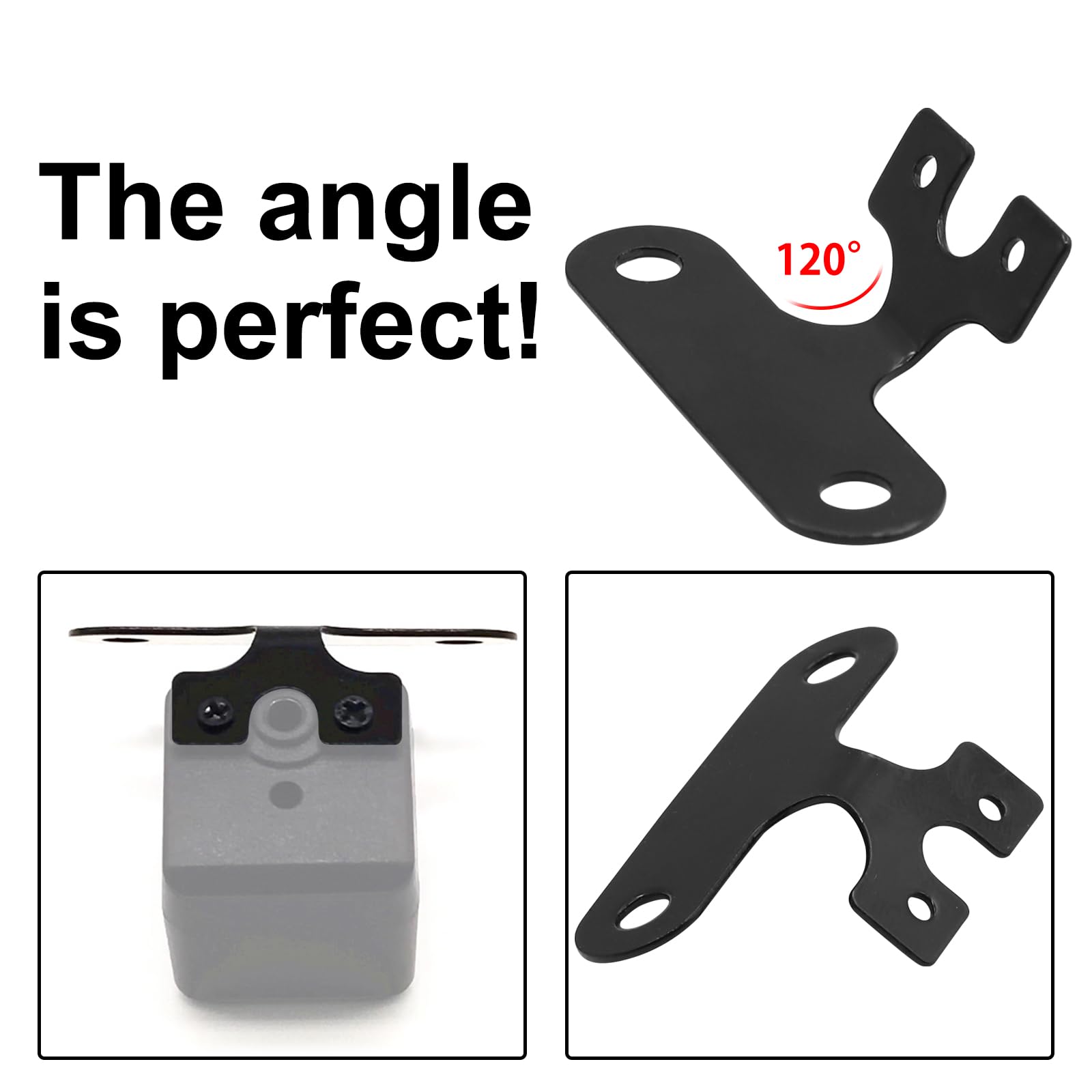YnGia Car Rear Camera Mounting Bracket Car Auto Mirror Mount Rearview Holder Universal Dash Cam Backup Reverse Camera Mounting Stand - Image 4