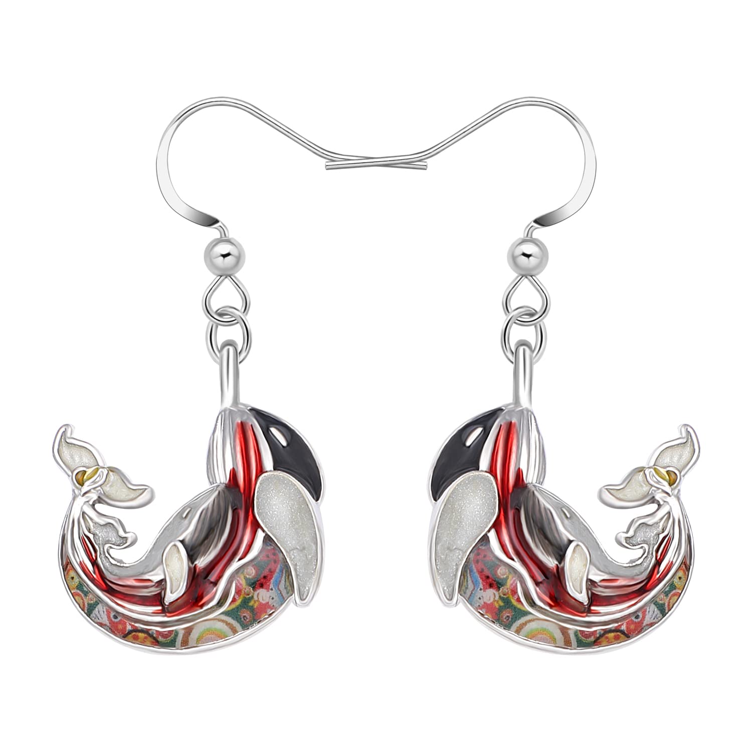 Orecchini A Forma Di Gatto E Volpe - Pendenti Animali Carini In Lega, Regalo Perfetto Per La Festa Della Mamma, Bijoux Per Donne E Ragazze, Idee Regalo Originali - 2