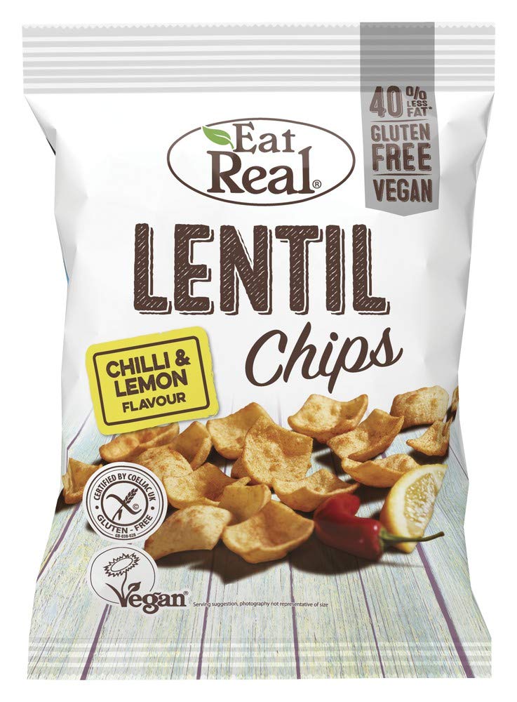 CofreshLentil Chilli Lemon Chips 40 G (Pack Of 20)