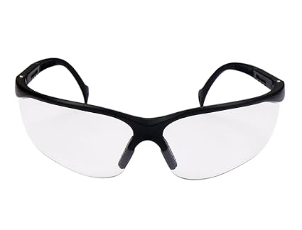 THECOOLIO Frontier (Midas Safety) Hurricane Clear Safety Glasses with Adjustable Temple