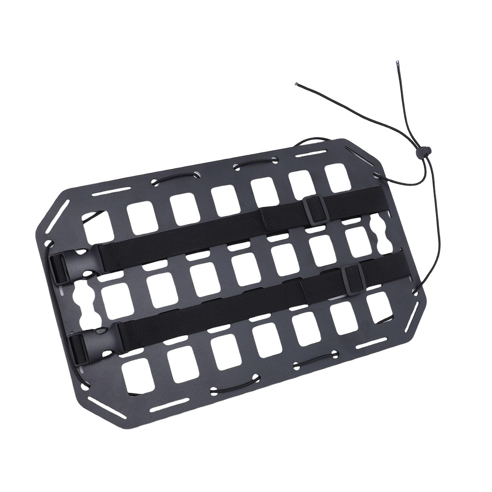 Ejoyous Panneau Molle, Panneau de Rangement en Aluminium pour Organisateur Latéral de Voiture, Porte-Outils Léger, Parfait pour Les Utilisateurs de SUV, de Pick-up et de Camping-Car