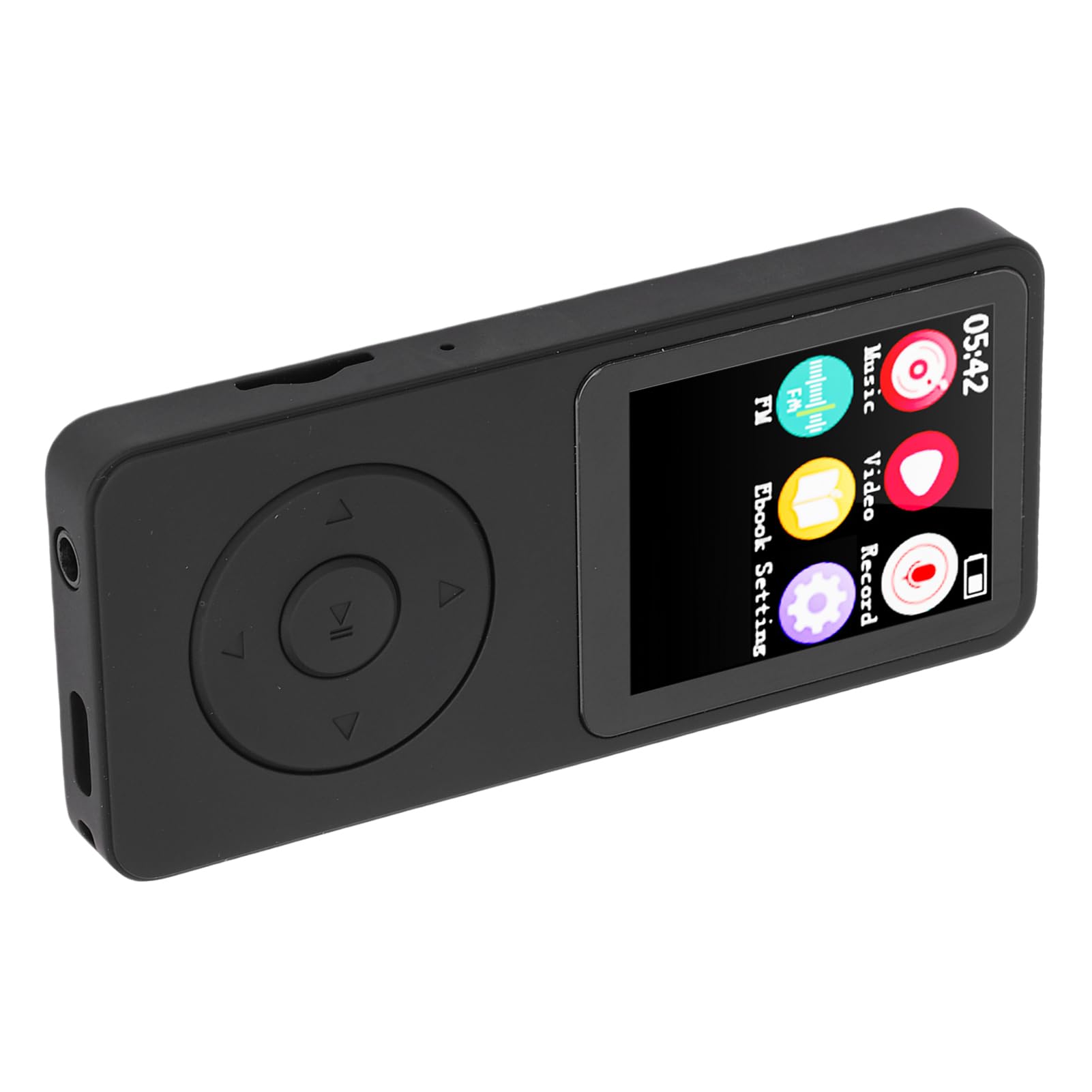 CHICIRIS Lettore MP3, Lettore Audio Bluetooth 5.4 con Schermo LCD da 2,4 Pollici, Musicale Compatto per Viaggi Sportivi, Bambini e Anziani (Con scheda di memoria da 128 GB)