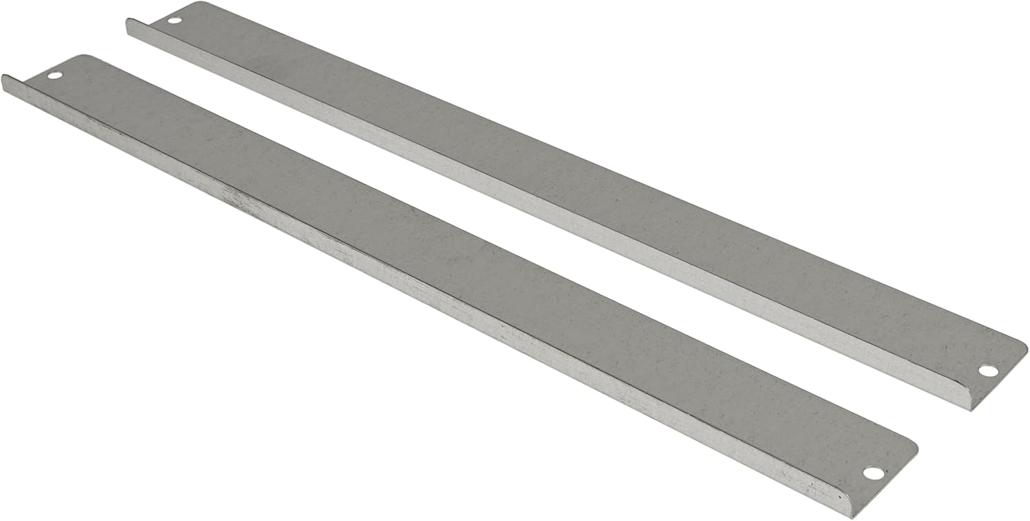 Steel Door Liner for Barrister Lawyers Bookcase | 10-1/2" Long | Bookcase Hardware, Door Brackets, Hardware for Smooth Door Movement | UA-773-BZP