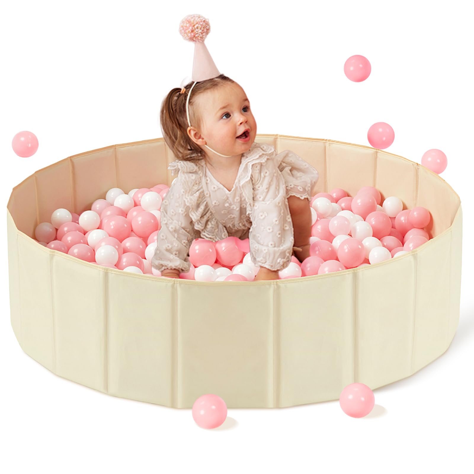 Hikiddy Baby Ball Pit Foldable