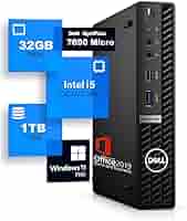 ミニPC DELL OptiPlex 7090Micro i5-10500T 16/256 Dell Optiplex 7090 Micro Tower Desktop | Core i5-10500T