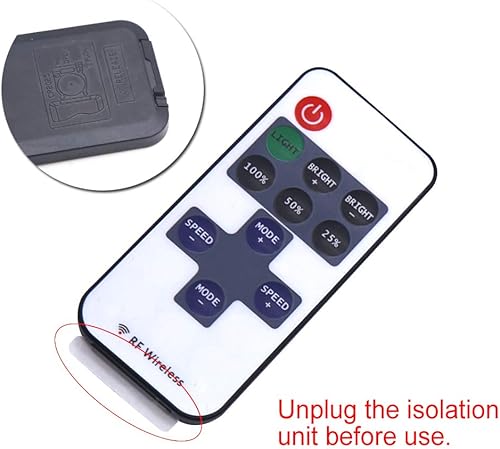 Miniatura 7 de 12V-24V DC 20A 240W 44Key IR Control remoto para RGB LED tira 5050 3528 SMD