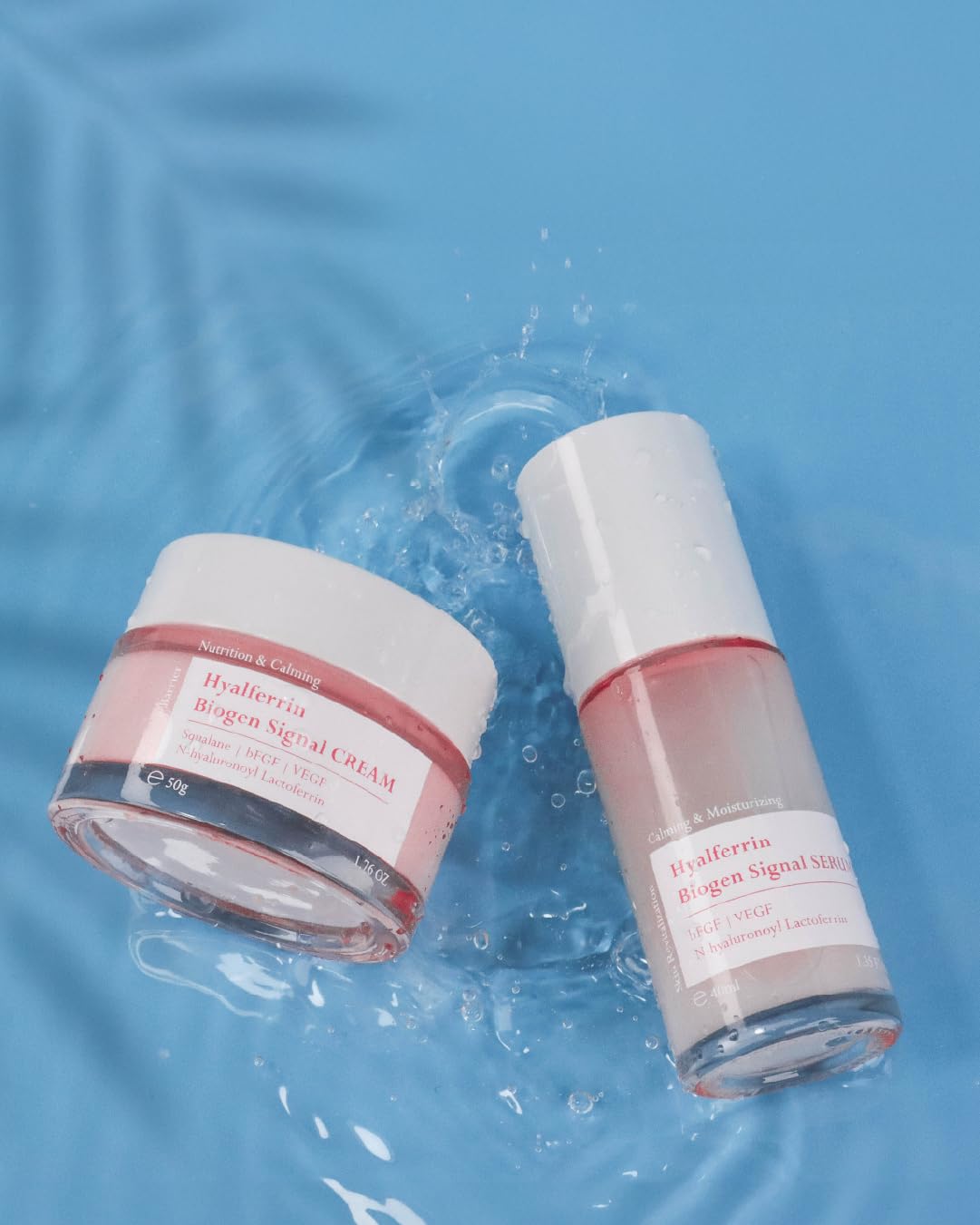 Hyalferrin Biogen Signal Serum, Cilt Sorunlarına Karşı Etkili, Bariyer Güçlendirici, Nemlendirici ve Yatıştırıcı Serum, Hassas ve Tüm Ciltler İçin, 40 ml - Ovaco
