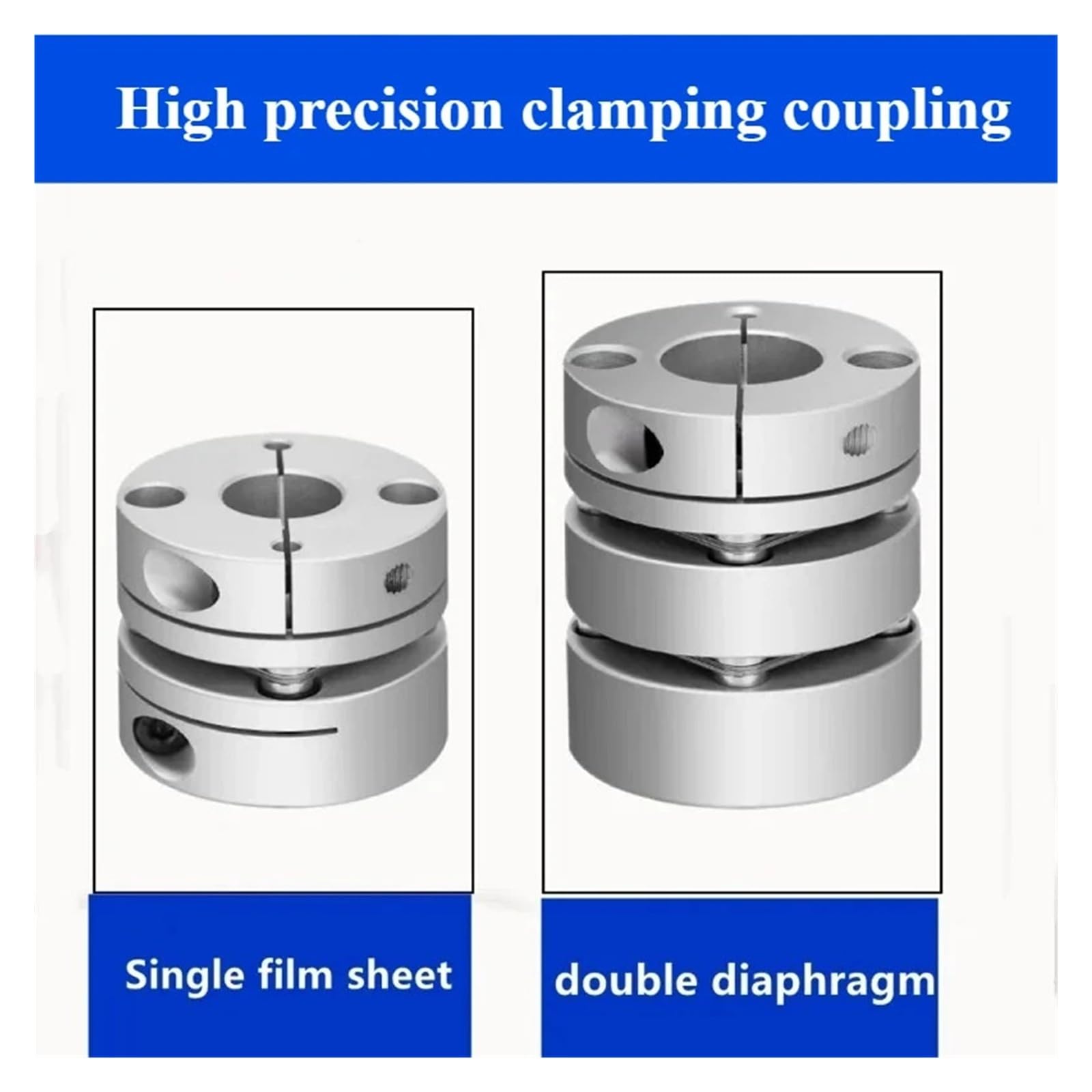 1 szt. Złącze membranowe ze stopu aluminium, 32 mm x 29 mm, stop aluminium, średnica otworu 6–14 mm(9.525mm to 12mm)