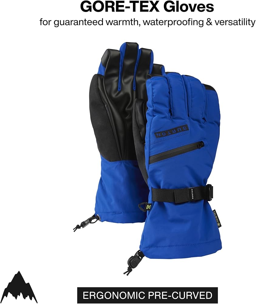 Amazon.com : Burton Men's Gore-TEX Gloves, Jake Blue, S : Clothing