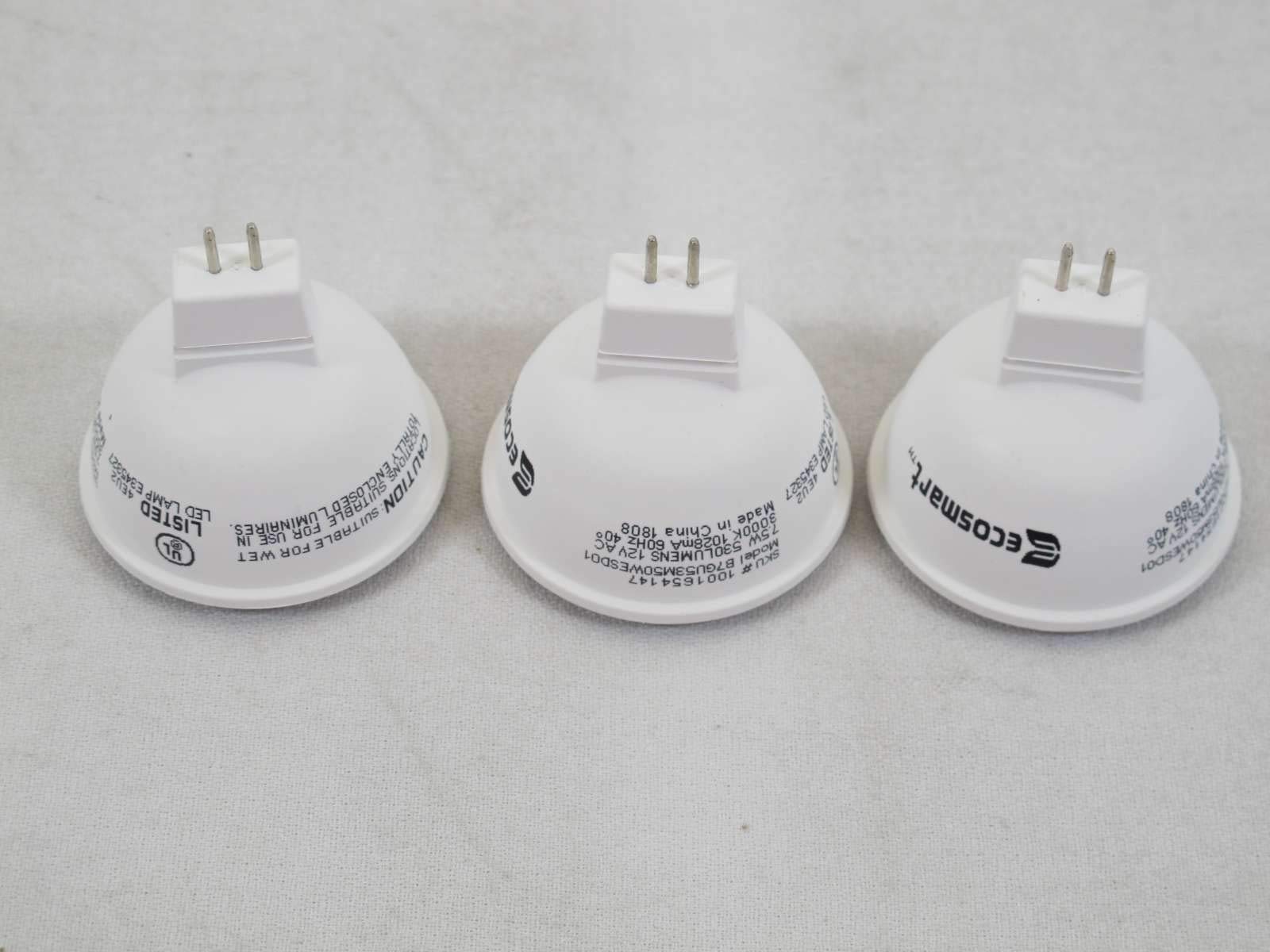Ecosmart Bright White 50W LED dimmbar 3er Pack