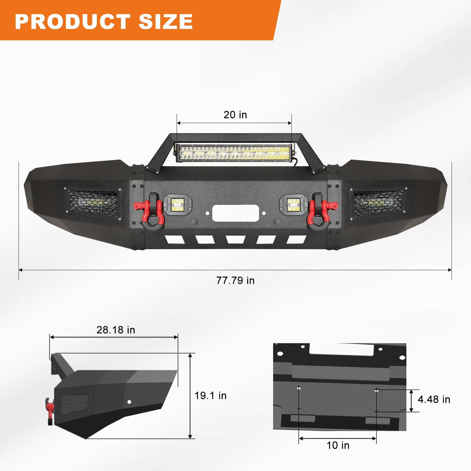 2002 F150 Front Bumper Fits For - Product View