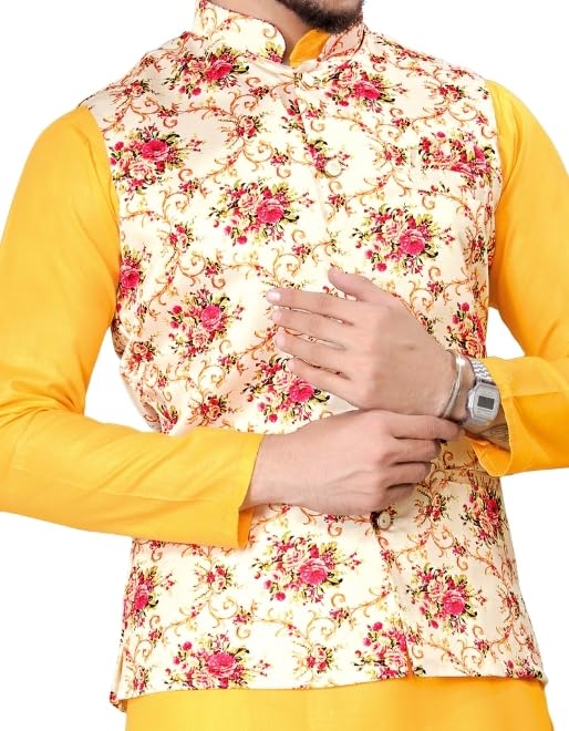 Men Ethnic Nehru Jacket, Modi Jacket-picture-14