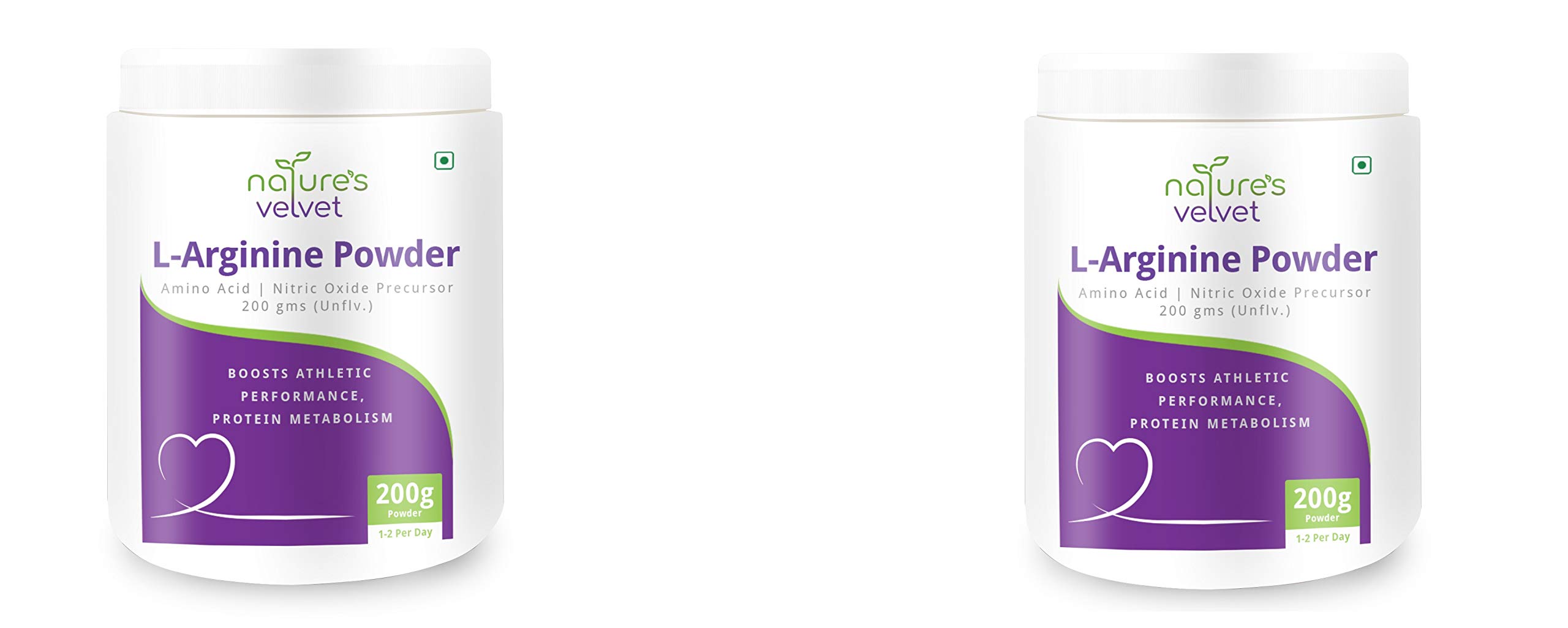 Natures Velvet L-Arginine Powder for Muscle Building & Performance (200gm) -BUY 1 GET 1 FREE (B07X4FJ21Z) Amazon Price History, Amazon Price Tracker