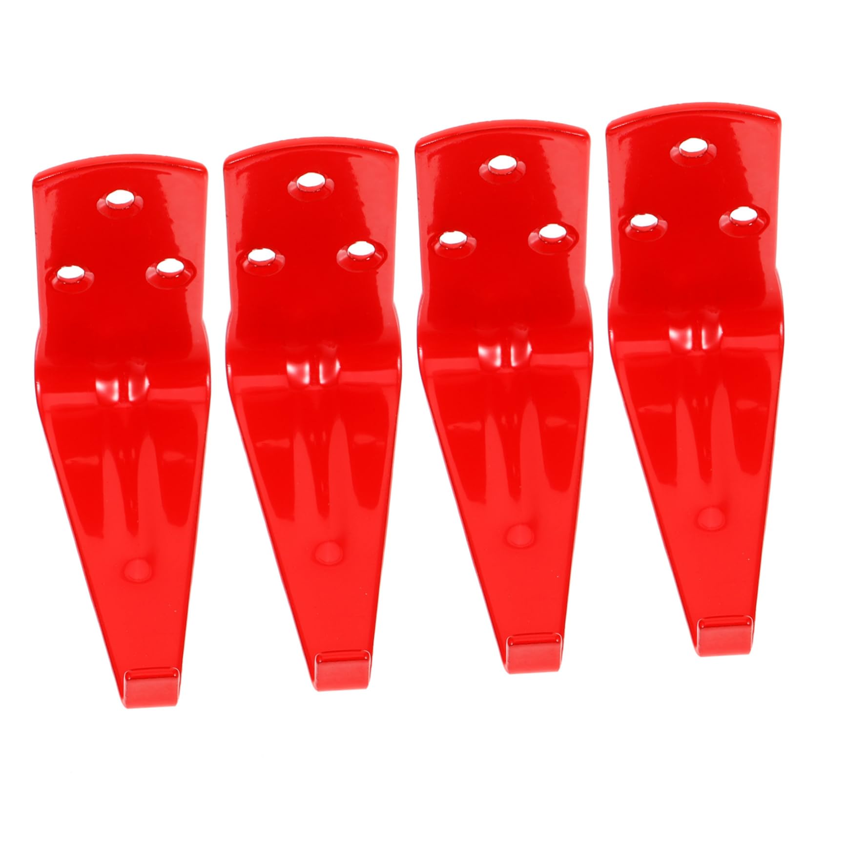 SHINEOFI Gancho Para Extintor De Incendios Muro Sostiene Manos Primero Montado Soportes Para Extintores Soporte Universal Para Extintor Gancho Extintor Planchar Rojo 4 Piezas X 4