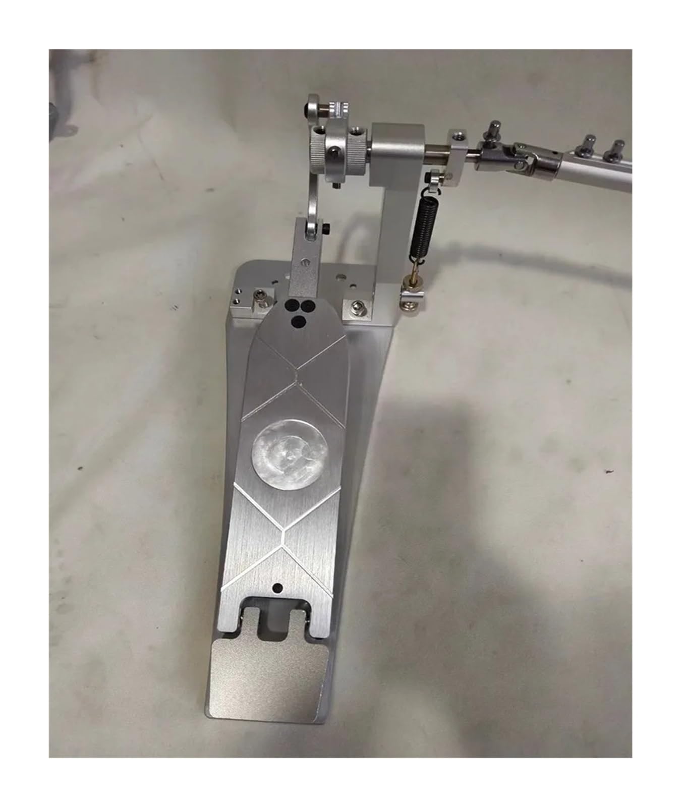 Pedale for batteria jazz Direct Drive Pedali for batteria a doppio passo Pedali for pratica in metallo Accessori for strumenti musicali a percussione a doppia catena(Double Pedal)