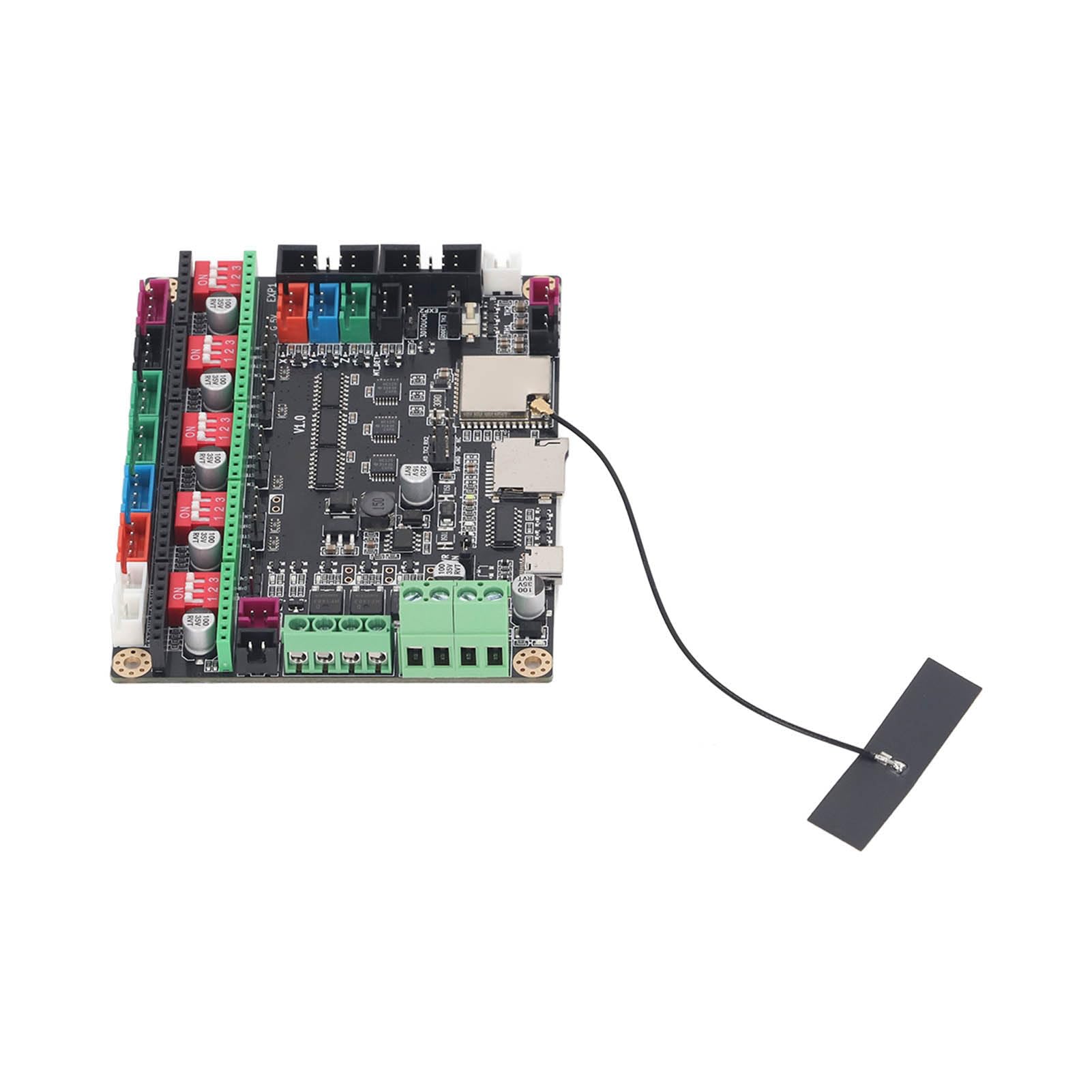 Flipper Zeroマルチボード 拡張ボード2.4Gモジュール拡張 NRF Mousejacker Wifi ESP32拡張  高利得CC1101モジュール用セール-Banggood日本 Mobile ESP32 3Dプリンターマザーボード 32ビットコントロールボード、8MBチップ、逆起電力保護、WiFi接続、Marlin2.0フ