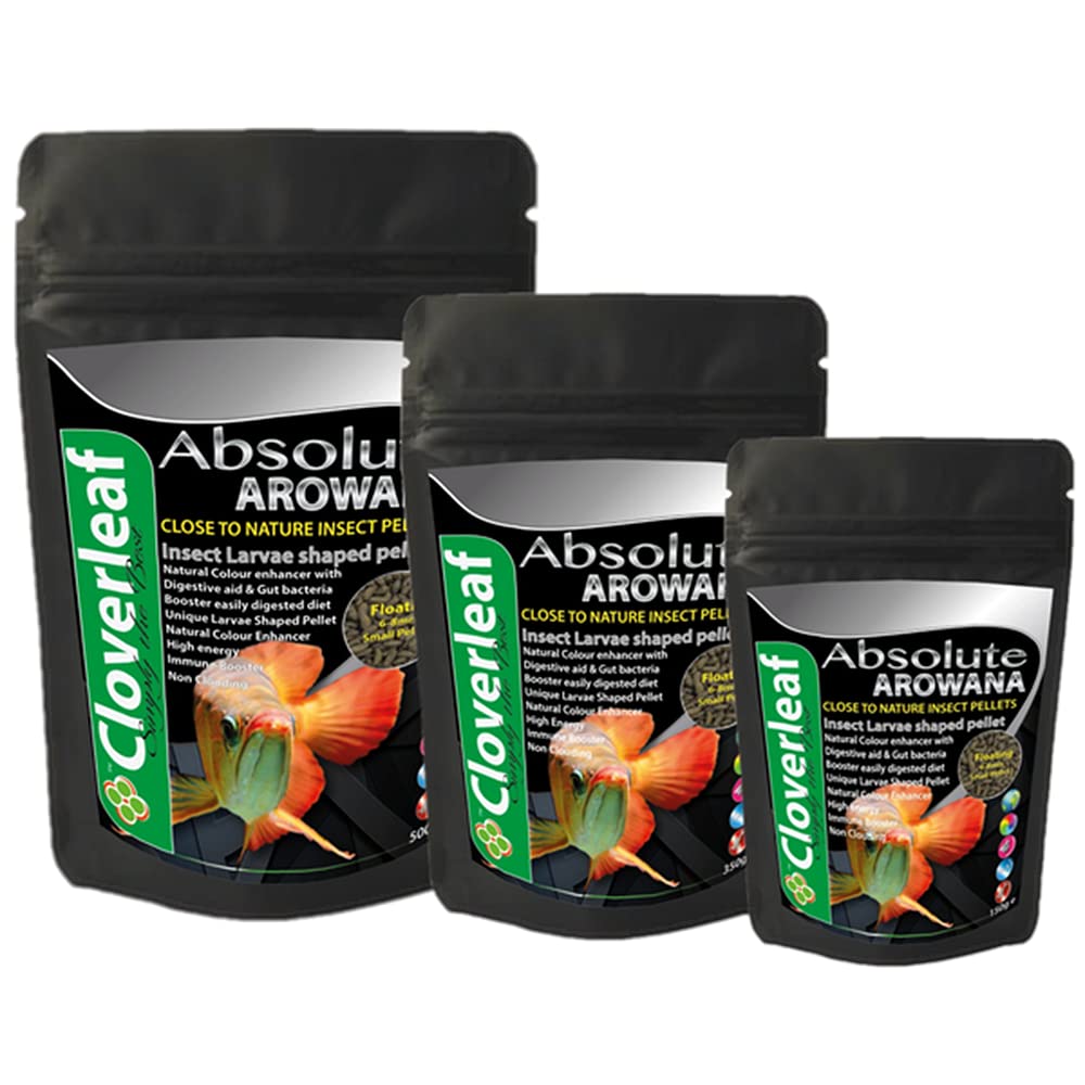 Cloverleaf 350g Absolute 45% High Protein Floating Arowana Insect Pellet Food
