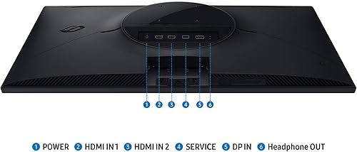 Miniatura 18 de SAMSUNG Monitor para juegos Odyssey G5 G53F QHD de 27", HDR10, frecuencia de actualización de 200Hz, panel IPS, AMD FreeSync Premium, ecualizador