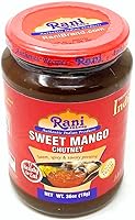 Vista 7 de Rani Sweet Mango Chutney (Indian Preserve) 36 oz (2.2 libras) Paquete económico, tarro de vidrio, listo para comer, vegano ~ Sin gluten, totalmente