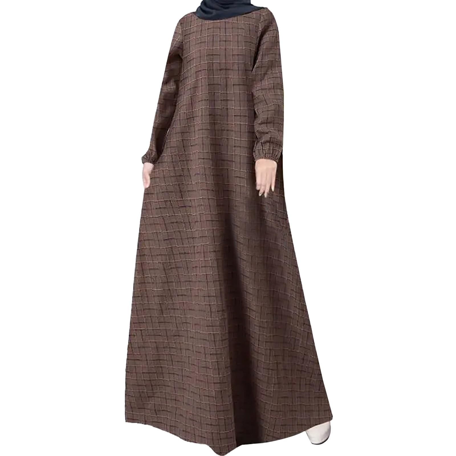 CLMJHG Abaya-Kleid für Frauen, Hochzeit, islamische Kleider, Islam-Kaftan, Hijab, Tasbih, muslimisches Set, islamische Kleidung, Abaya, Jilbab, Dubai-Kaftan für Eid Ramadan