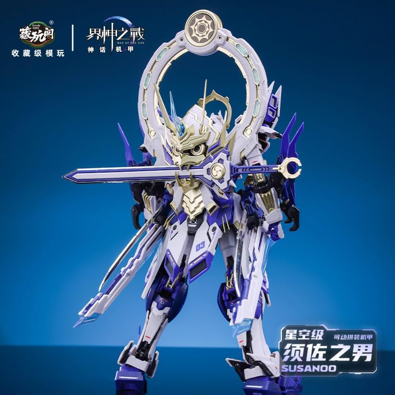 Action Figures SUSANOO Assembly Model Kit WAR of The GOD Figure Collectible Model Gifts-Need Assemble