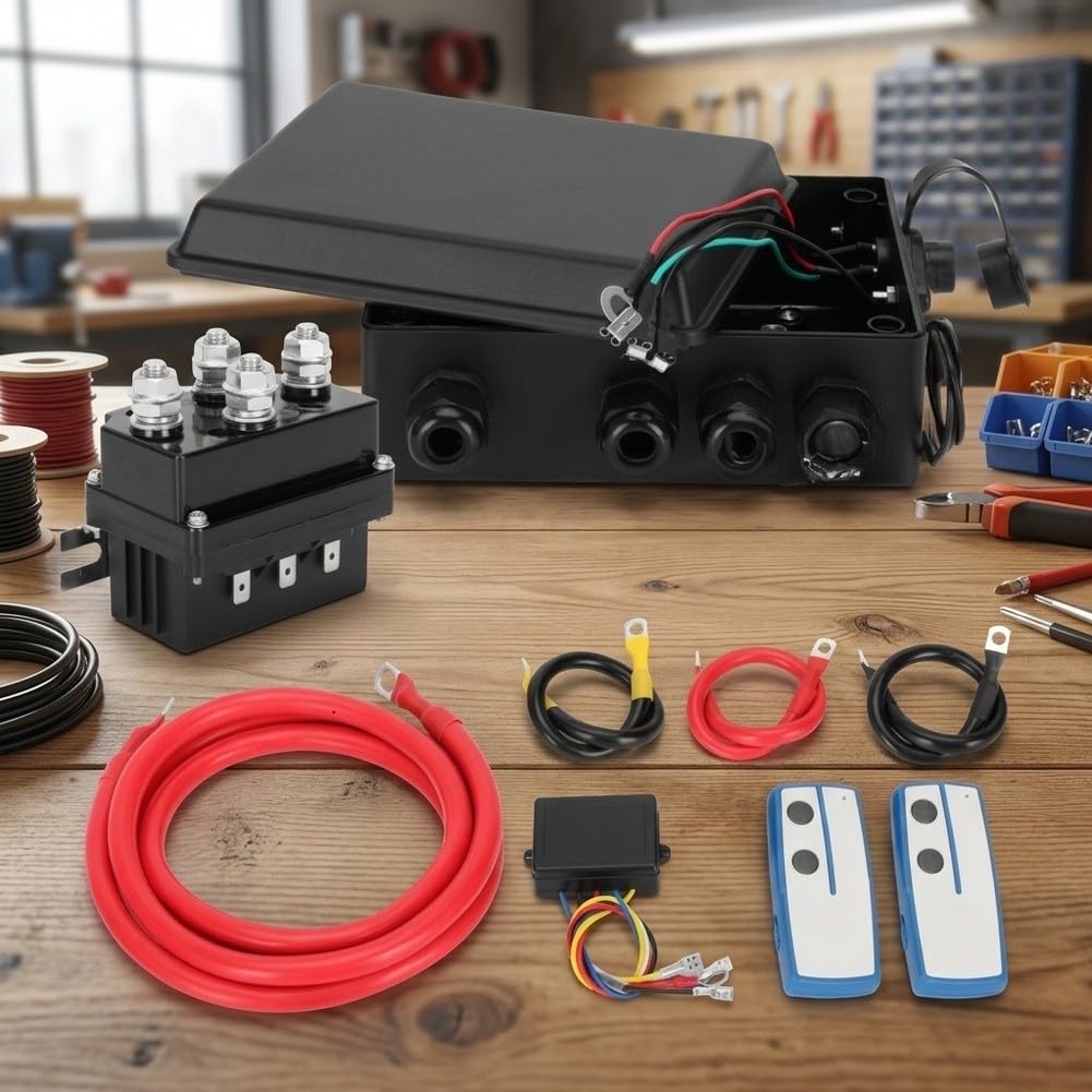 Kit interruttore verricello 500A con telecomando wireless