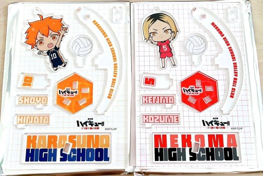 ハイキュー!! ゴミ捨て場の決戦 アクリルジオラマ ジャンプキャラクターズストア on X: 