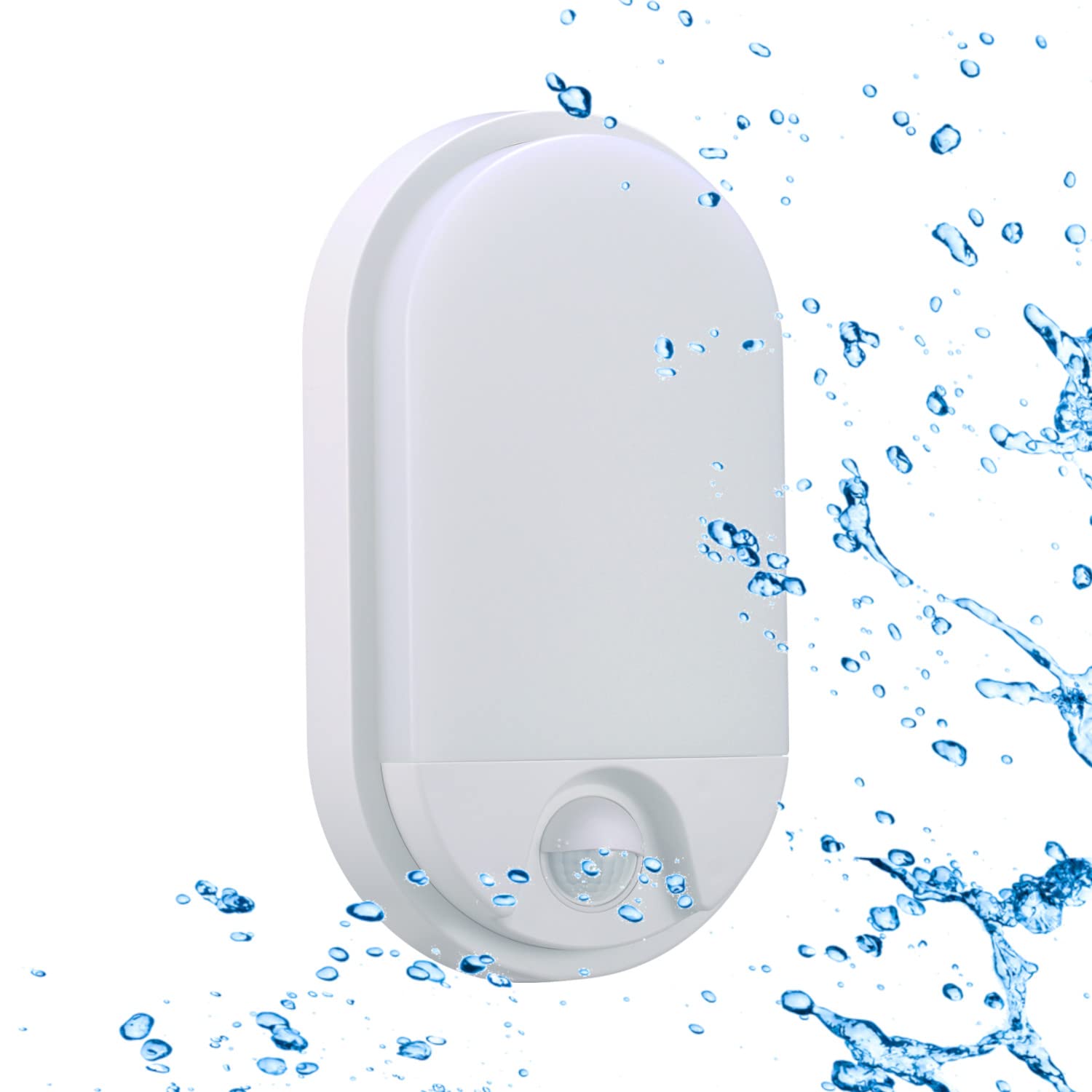 Plafoniera LED Da Esterno 15W IP54 - Luce Calda 3000K, Impermeabile Per Parete/Soffitto