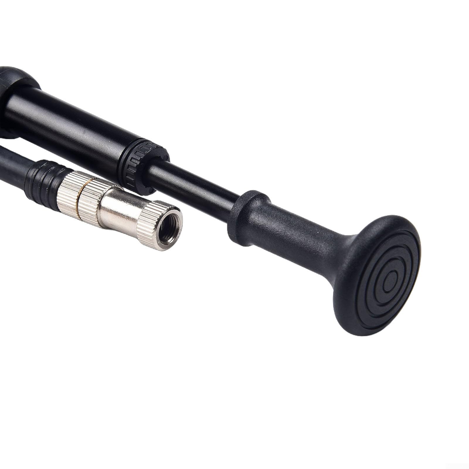 Pompa ammortizzatore per bicicletta, 300 psi, con manometro e valvola di rilascio per forcella anteriore e sospensione posteriore