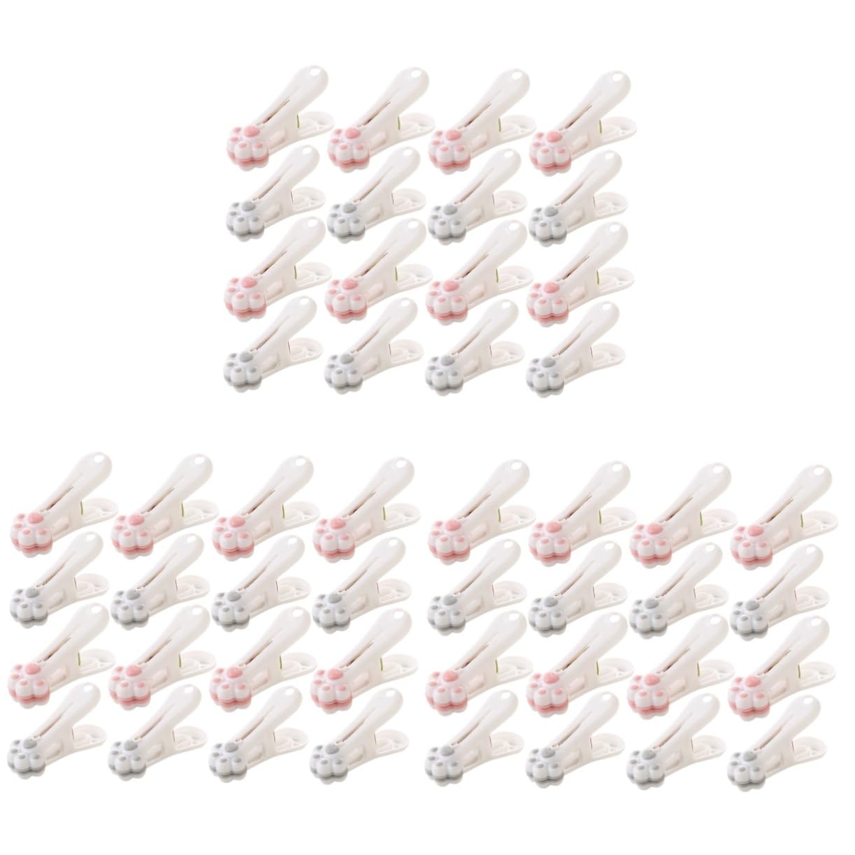 Alipis 72pezzi Clip Per Bucato Antivento Mollette Multifunzionali Per Asciugare Tovaglie e Abbigliamento Clip Resistenti e Pratiche Per