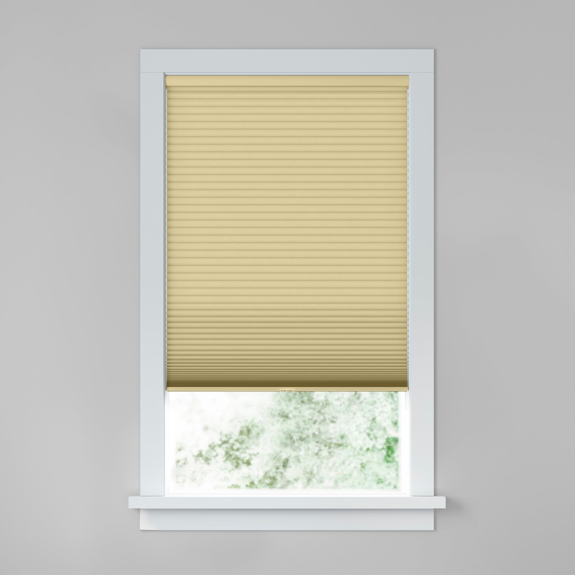LEVOLOR Cordless Thermal Blackout Cellular Shades in Oat Beige