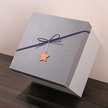 Amazon ラッピングボックス オシャレ ギフトボックス 大きい アクセサリー シンプル 無地 1個セット プレゼント 収納 包装 パッケージ ギフト ラッピング 箱 誕生日 記念日 プレゼント 贈り物 ギフトボックス 文房具 オフィス用品