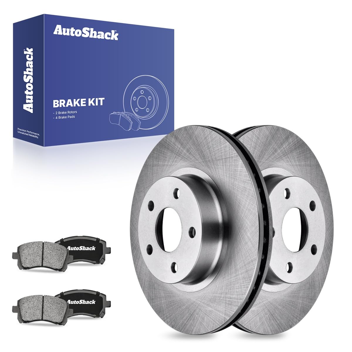 AutoShack Front Brake Rotors & Ceramic Pads for Subaru, Legacy 1996-2002 Forester 1998-2002 Outback 2000 Impreza 1998-2001, AWD FWD H4 2.2L 2.5L -