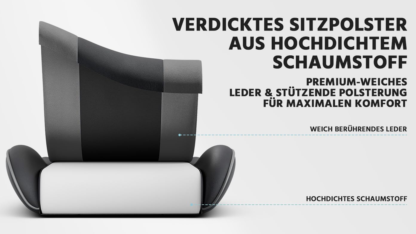 Chaise de gaming ergonomique avec repose-pieds, accoudoirs réglables, chaise de bureau, ergonomique, avec support lombaire - Noir/gris (gris)