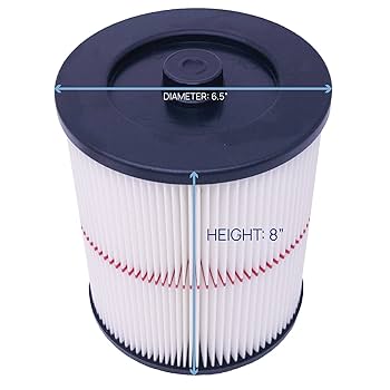 Filter Bros 17816 Red Stripe Replacement Fits Craftsman Shop