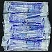20 Pack 3ml Industrial Syringes with 23Ga 1 Inch, Plastic Disposable Syringe for Scientific Labs, Liquids Refilling and Measuring