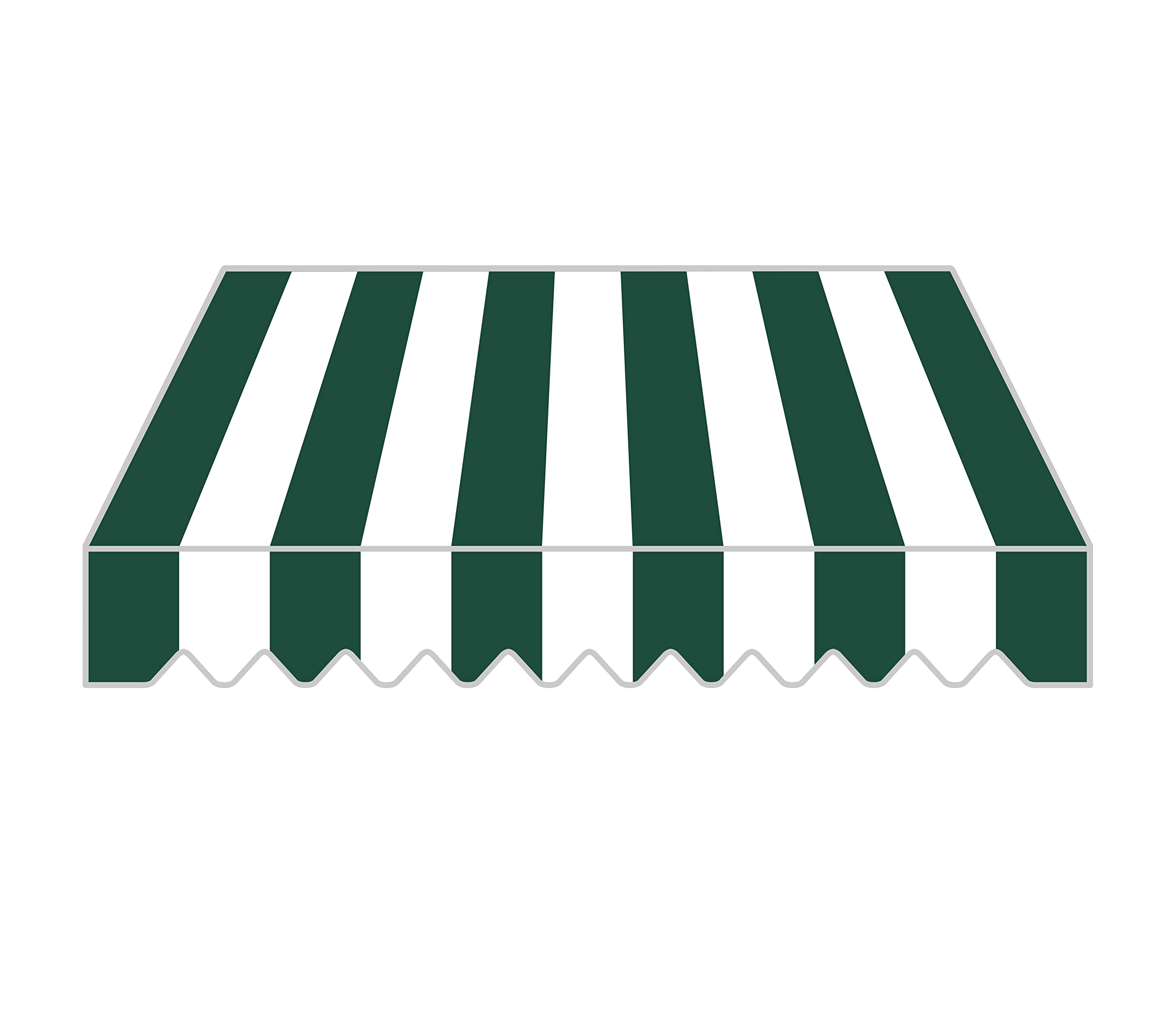Home Trends P5002 - Store De Store Avec Volant - 4 X 3 M - Tissu De
