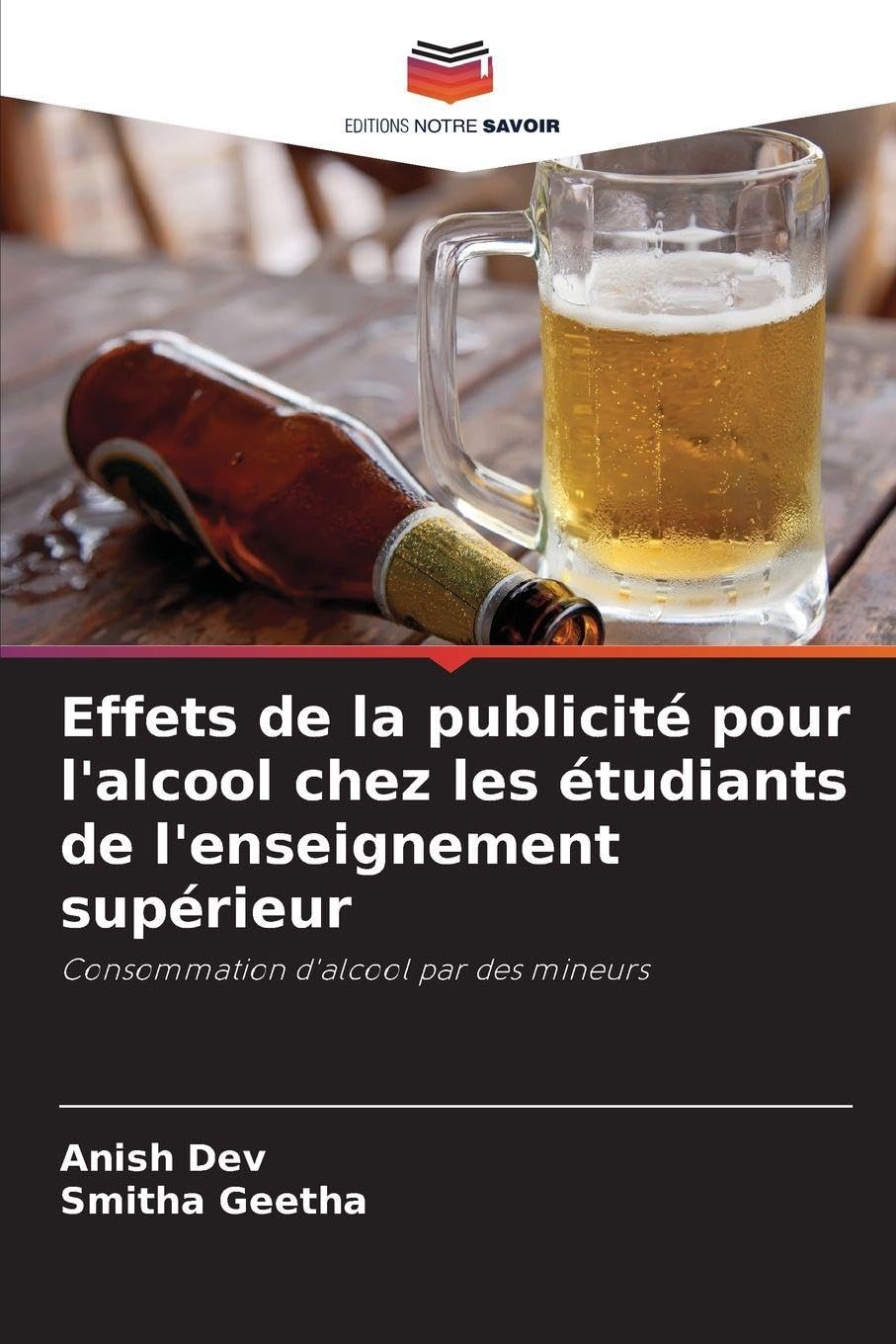 Effets de la publicité pour l'alcool chez les étudiants de l'enseignement supérieur: Consommation d'alcool par des mineurs