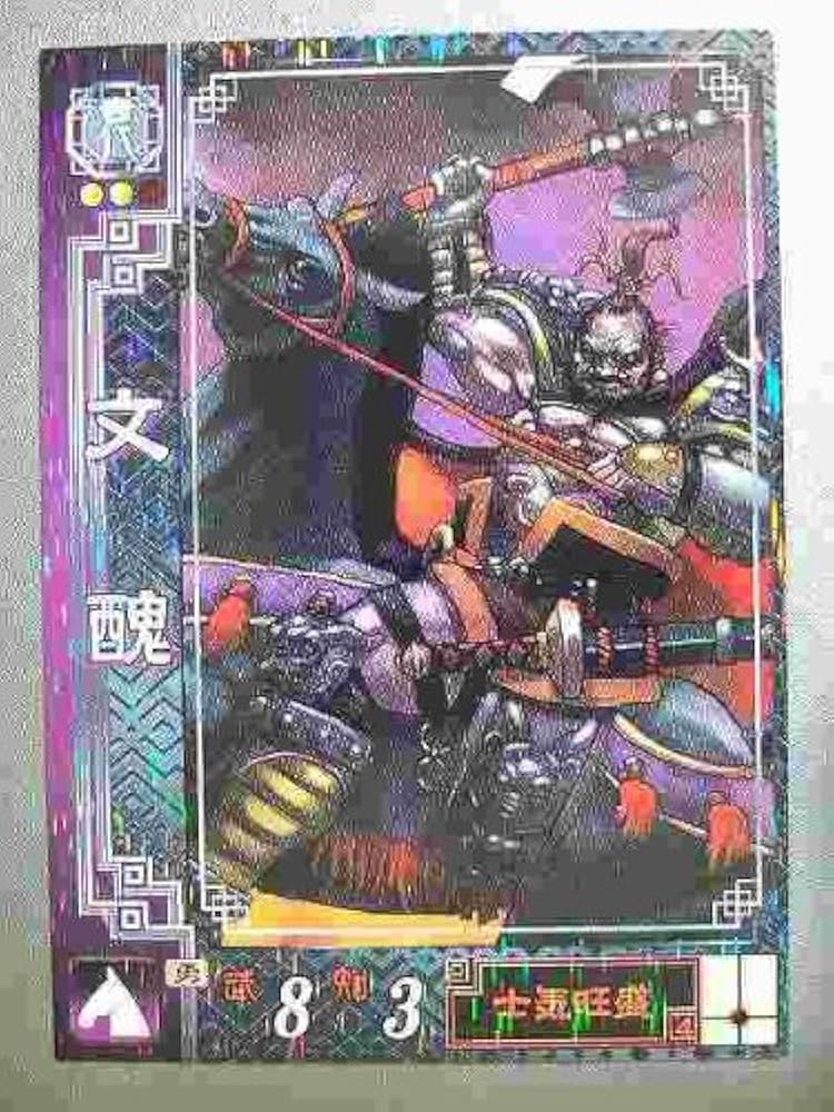 Amazon.co.jp: 三国志大戦2 袁20 R文醜 : 本