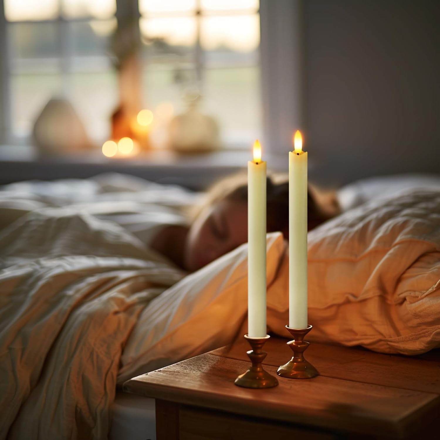 Set di candele LED, tremolanti, avorio/bianco - Così la tua casa diventa un'oasi di benessere